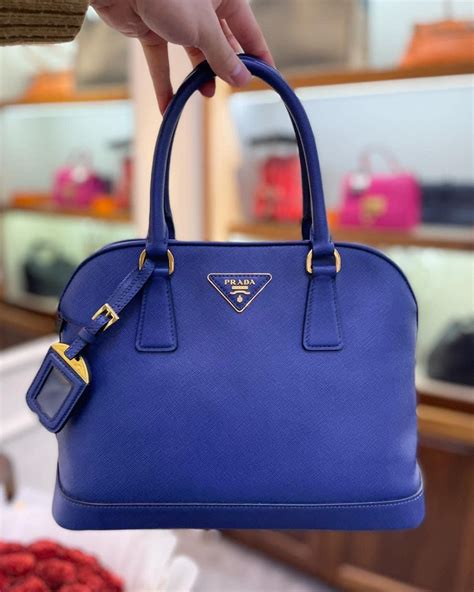 prada saffiano lux tote cornflower blue|prada small saffiano lux.